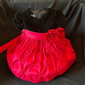 12 month girls Christmas dress